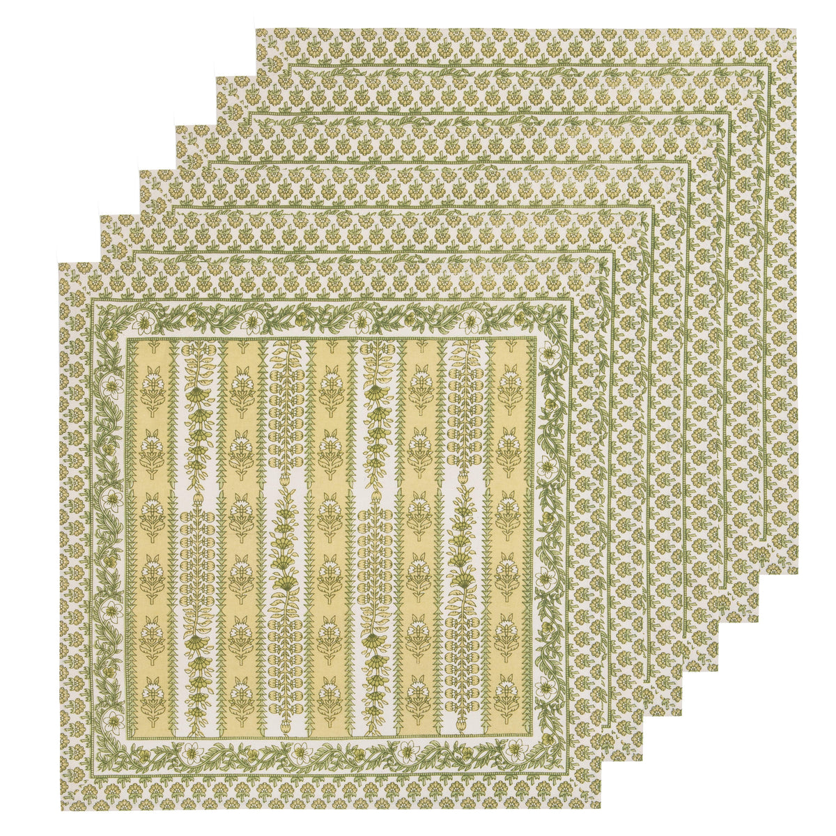 Avignon Napkins Pistache, Set of 6