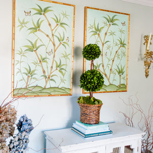 Chinoiserie Panel Print Pair | Bamboo En Fleur