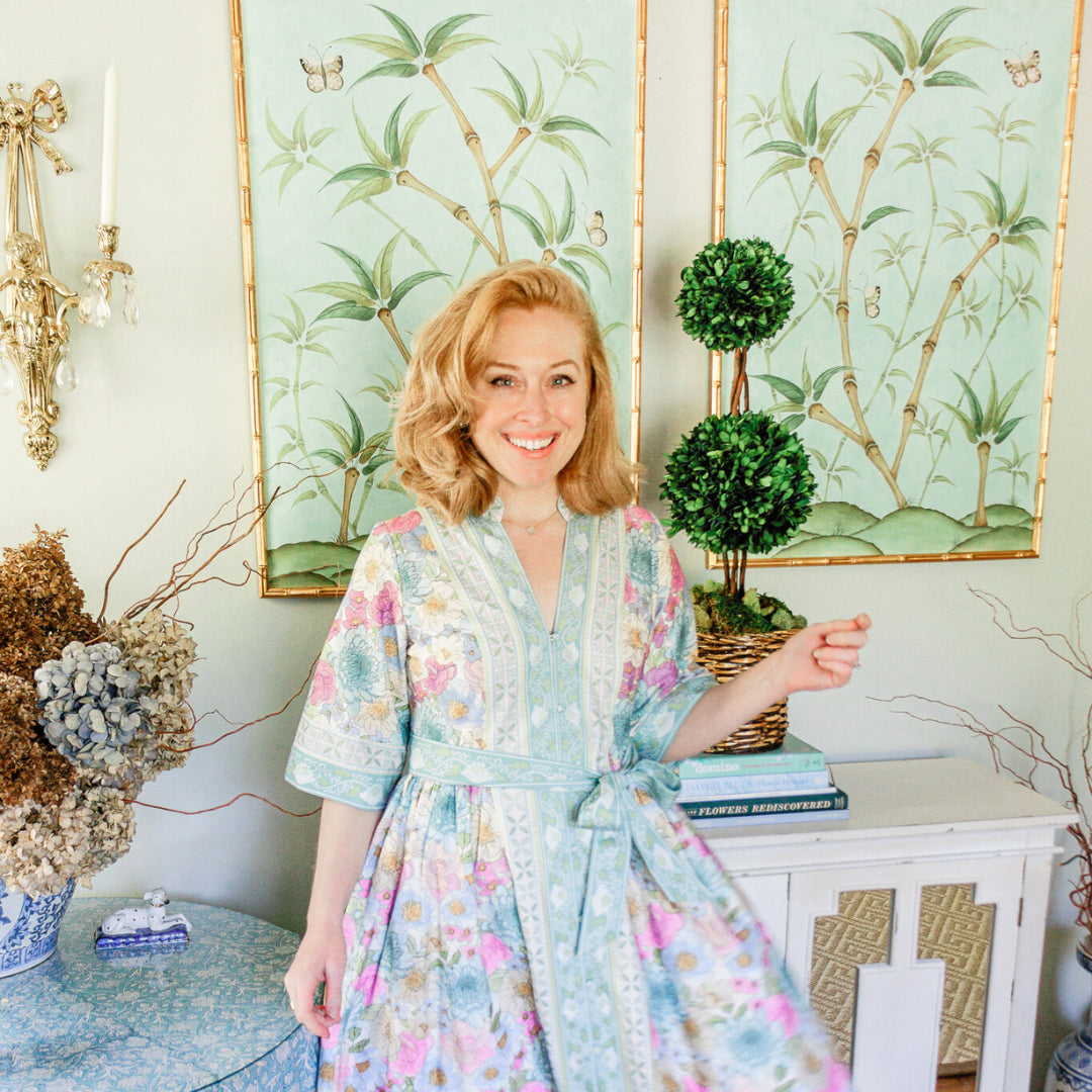 Chinoiserie Panel Print Pair | Bamboo En Fleur