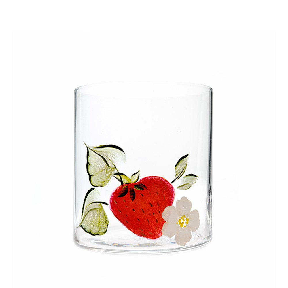 Strawberry Crystal Tumbler