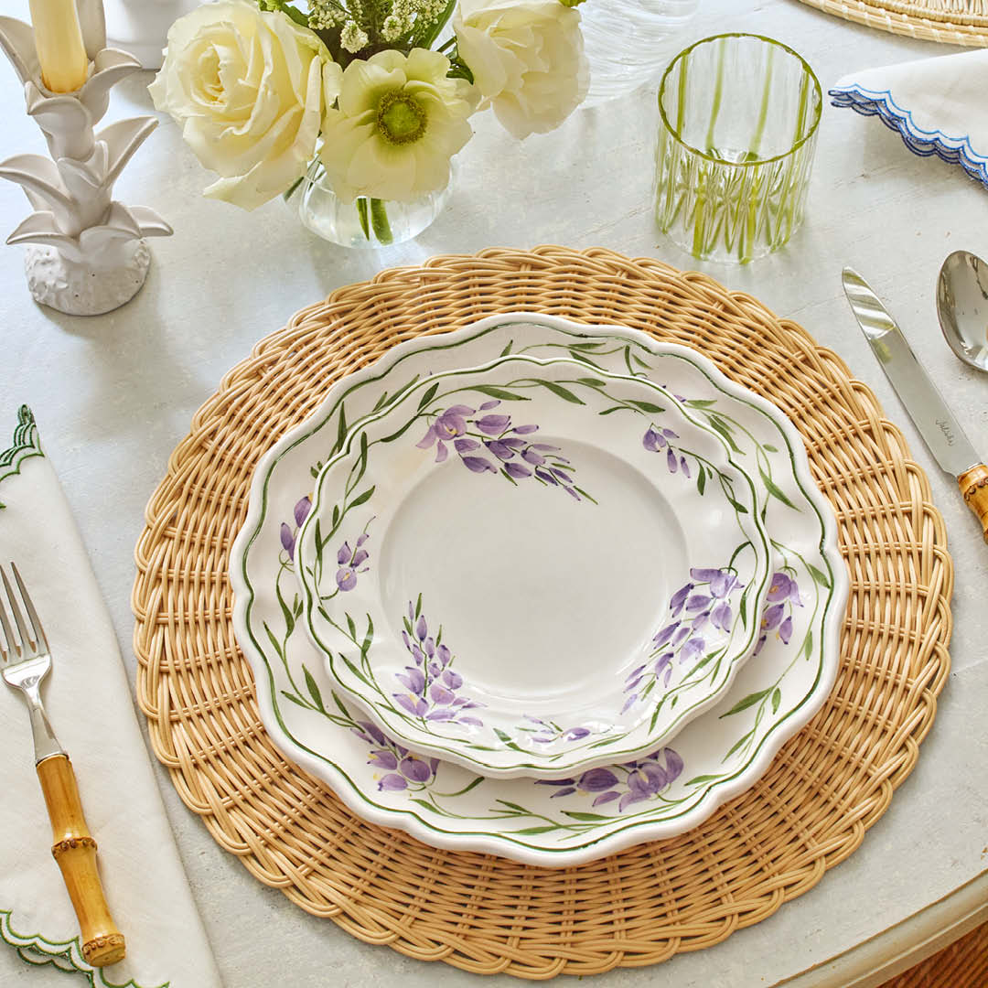 Wisteria Dinner Plate