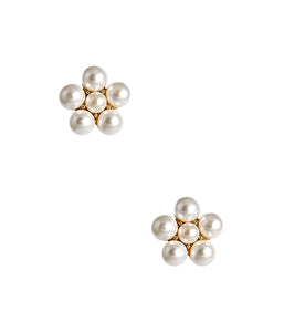 La Fluer Pearl Cluster Stud