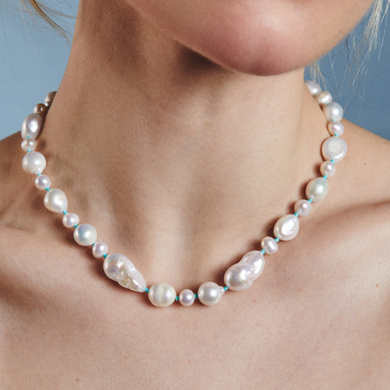baroque pearl necklace