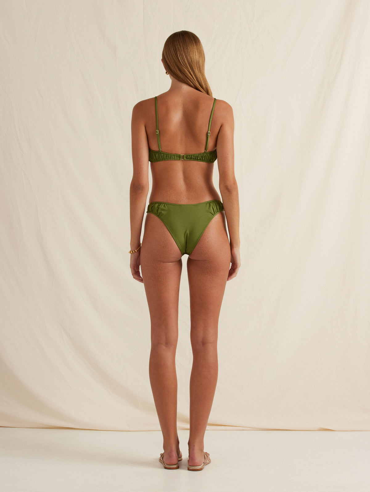 Ruched Curve Bikini Bottom