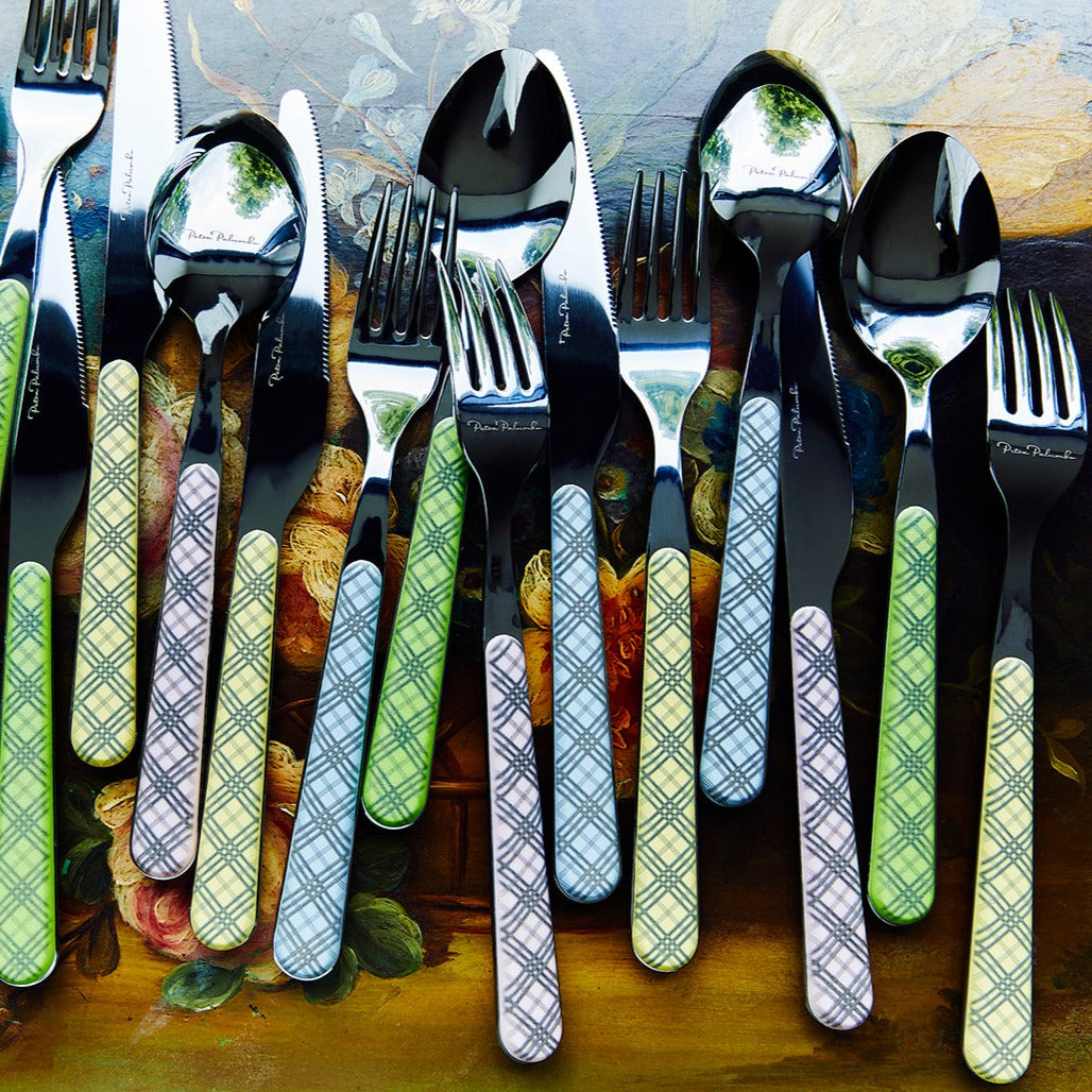 Tartan Cutlery Mixed Set