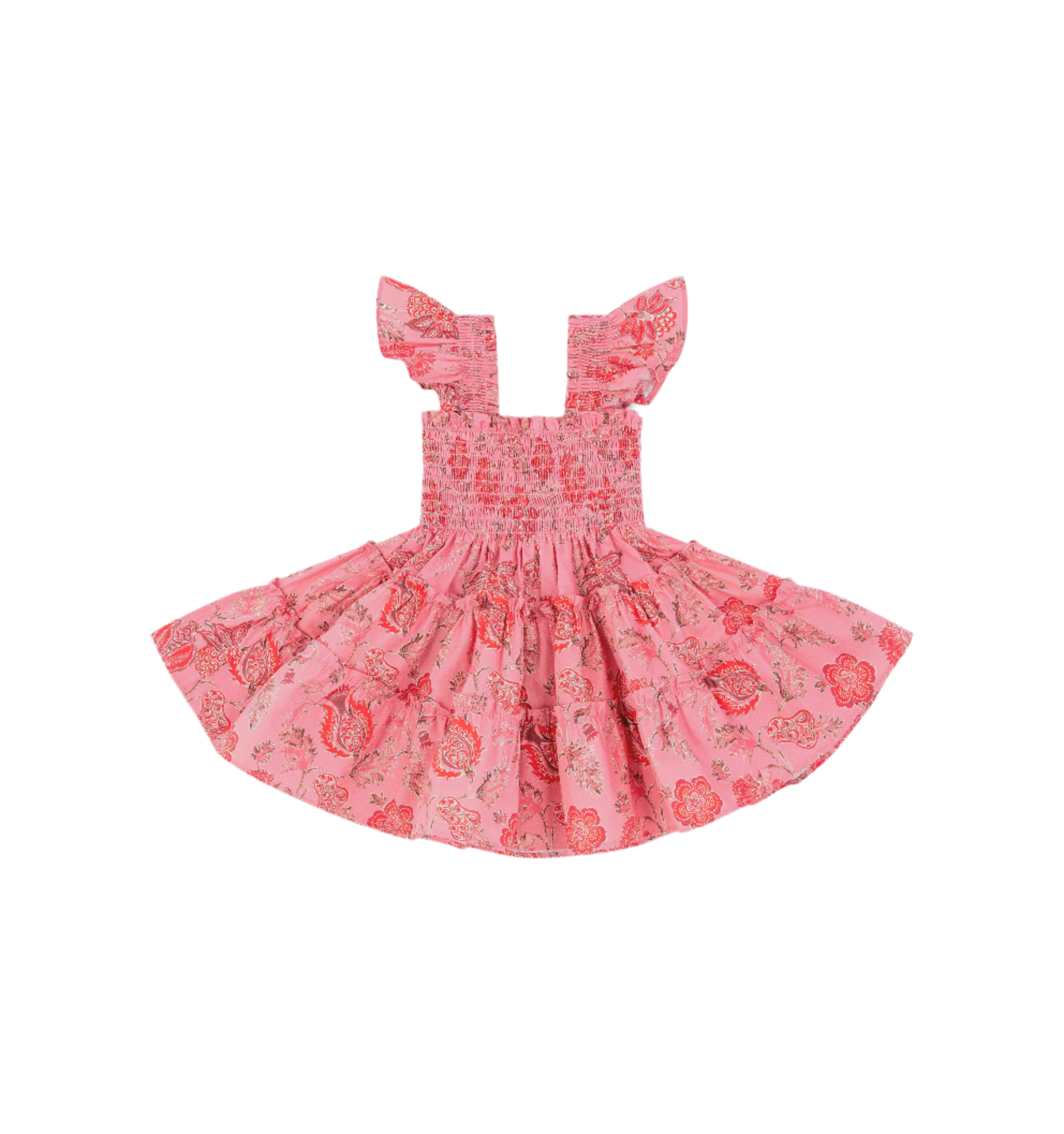 The Baby Ellie Nap Dress in Pink Pimlico Floral