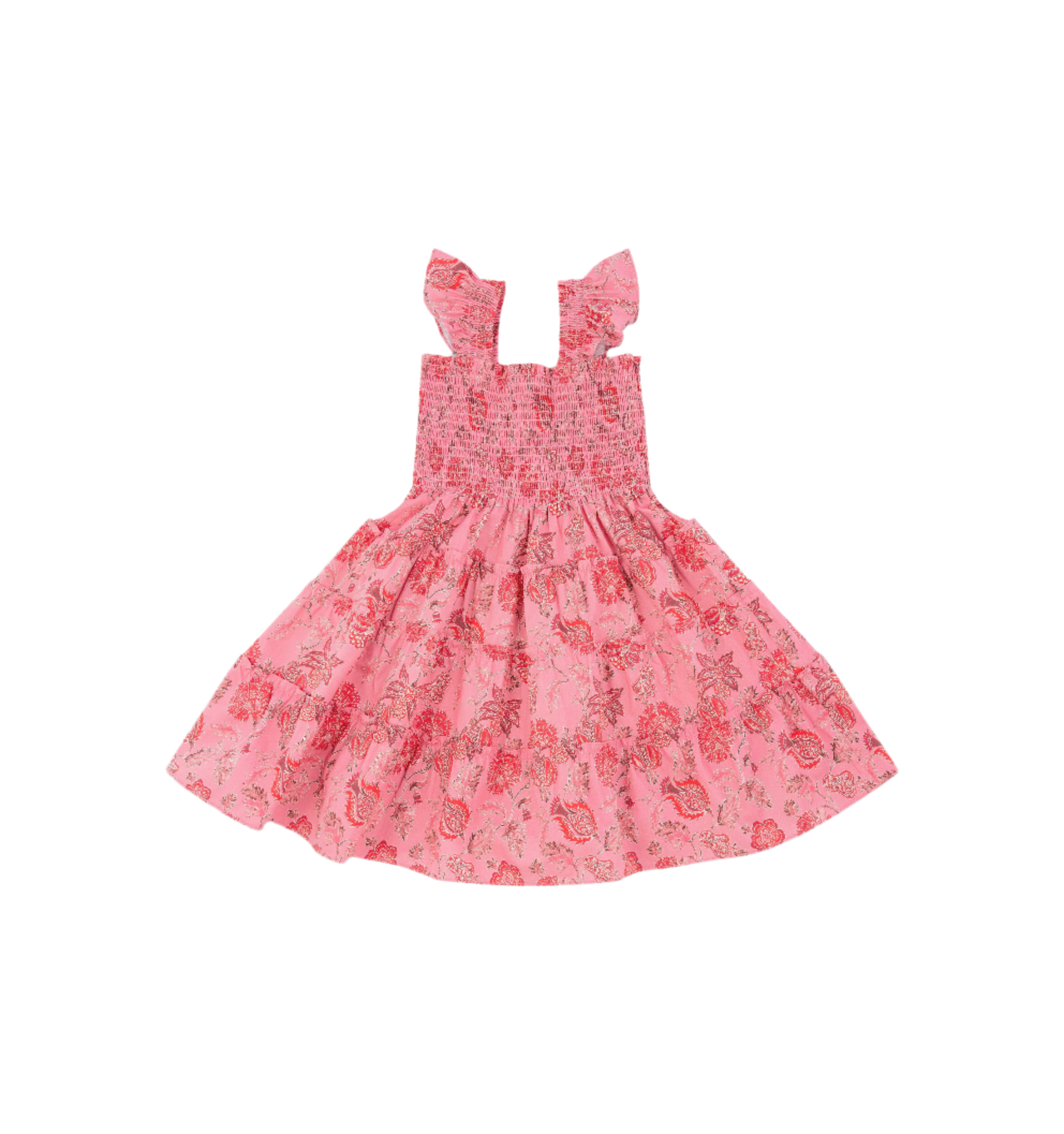 The Tiny Ellie Nap Dress in Pink Pimlico Floral