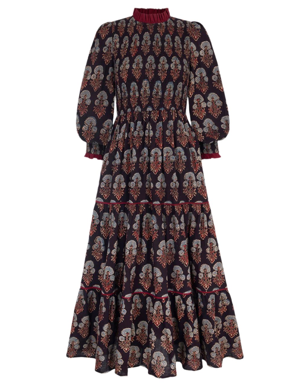 Pink City Prints Frost Buta Isabel Dress