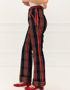 Pink City Prints Midnight Tartan Romy Trousers