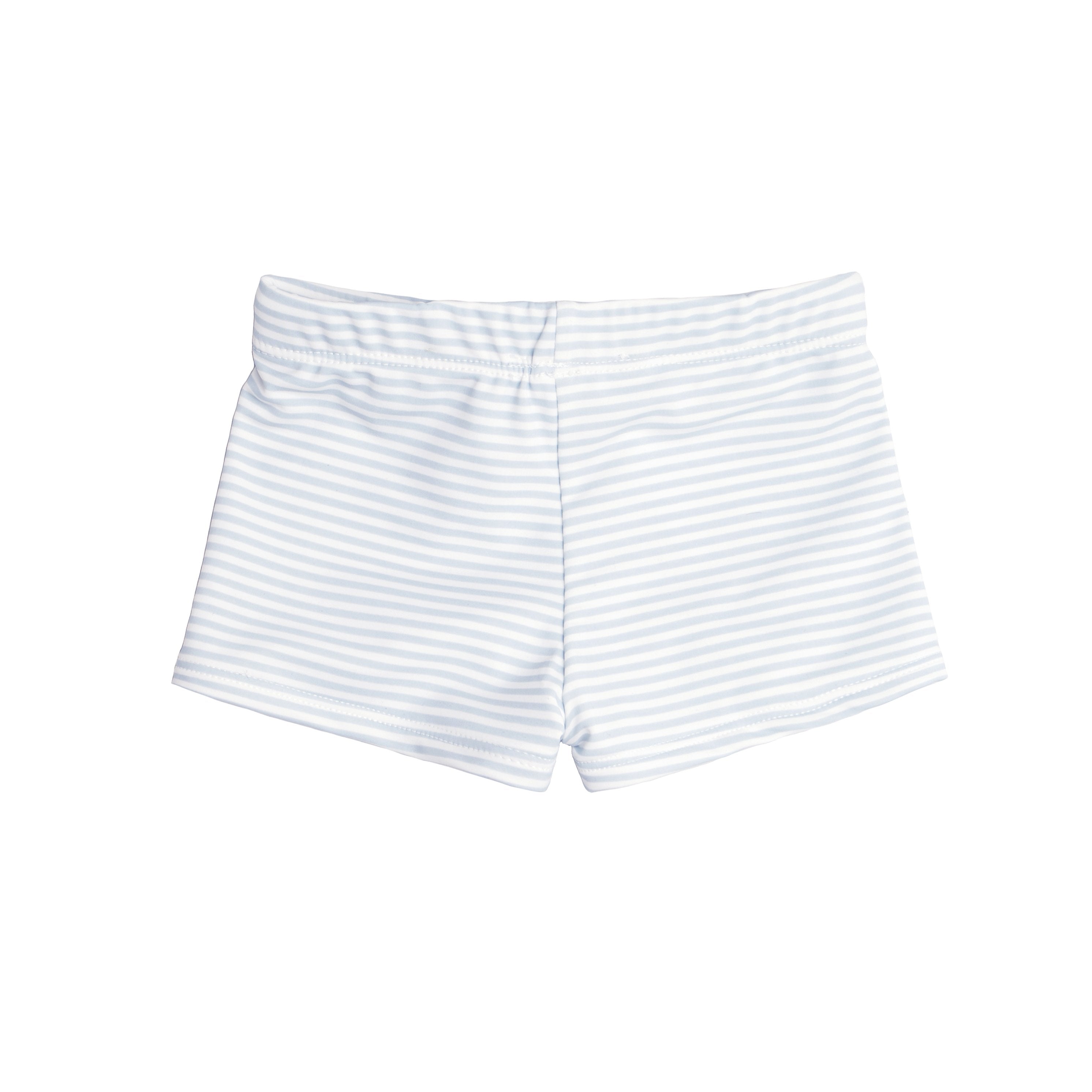 Boys Brief in Powder Blue Stripe