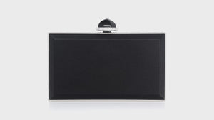 Skylar Satin Handbag in Black