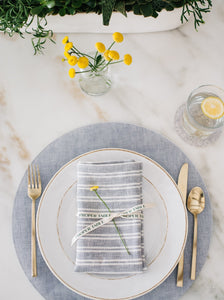 Stone Chambray Placemat