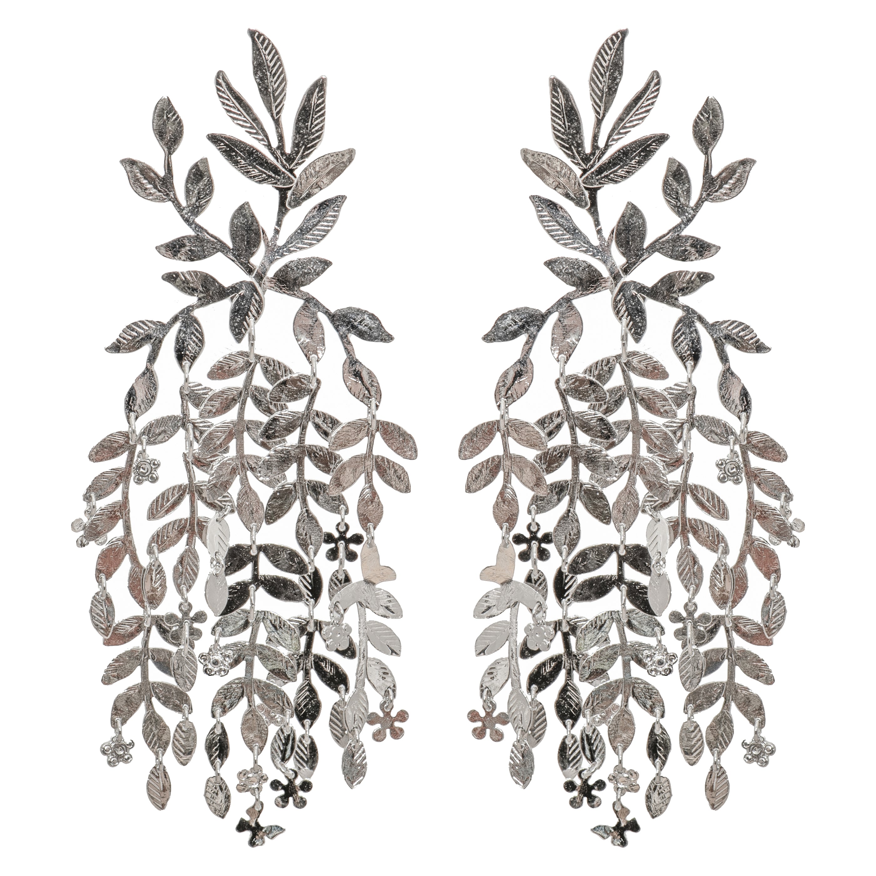 Chrome Willow Earrings