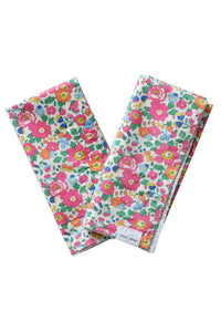 Reversible Stitch Napkin Set made with Liberty Fabric BETSY & DITSY DOT - Coco & Wolf