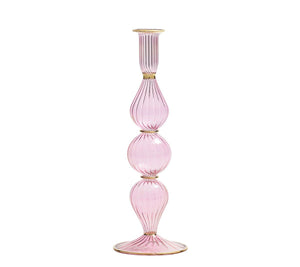 Kim Seybert, Inc.Ripple Candle Holder in PinkHome Decor