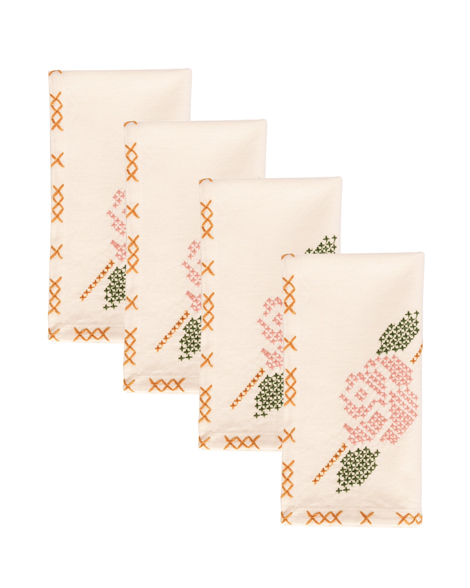 Rose Tapestry Napkins, Set of 4