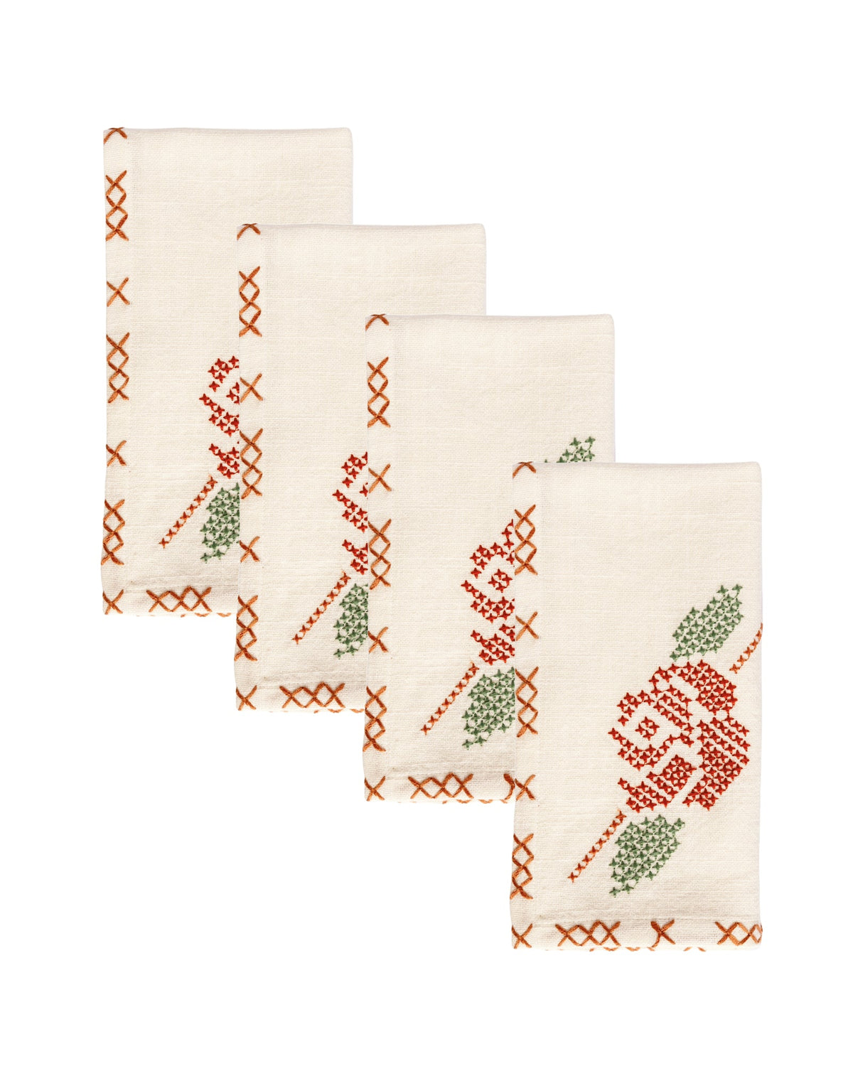 Rose Tapestry Napkins, Set of 4