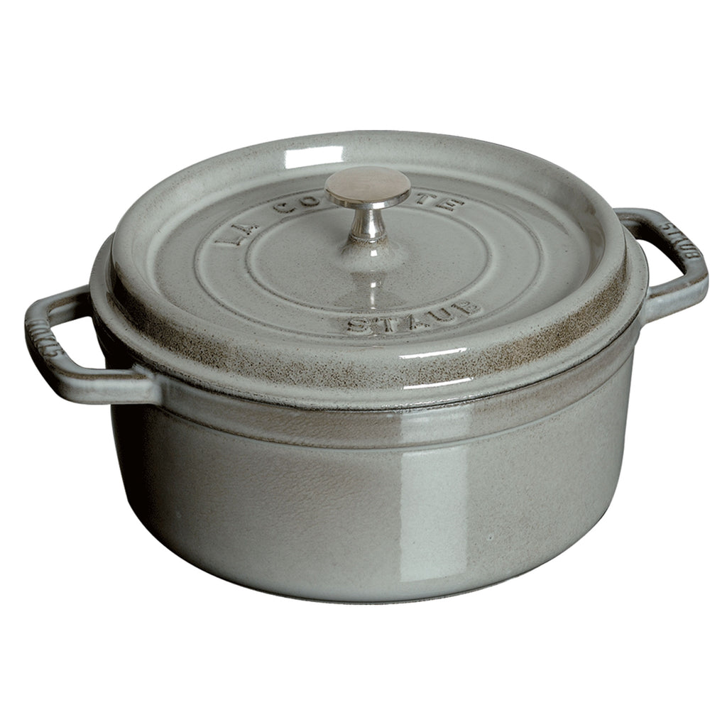 Cast Iron 5.5-qt Round Cocotte in Graphite Grey