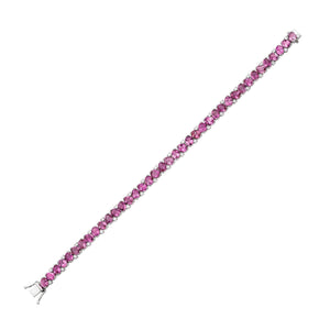 Sakura Pink Sapphire Bracelet - Jewelry - RUCHI New York