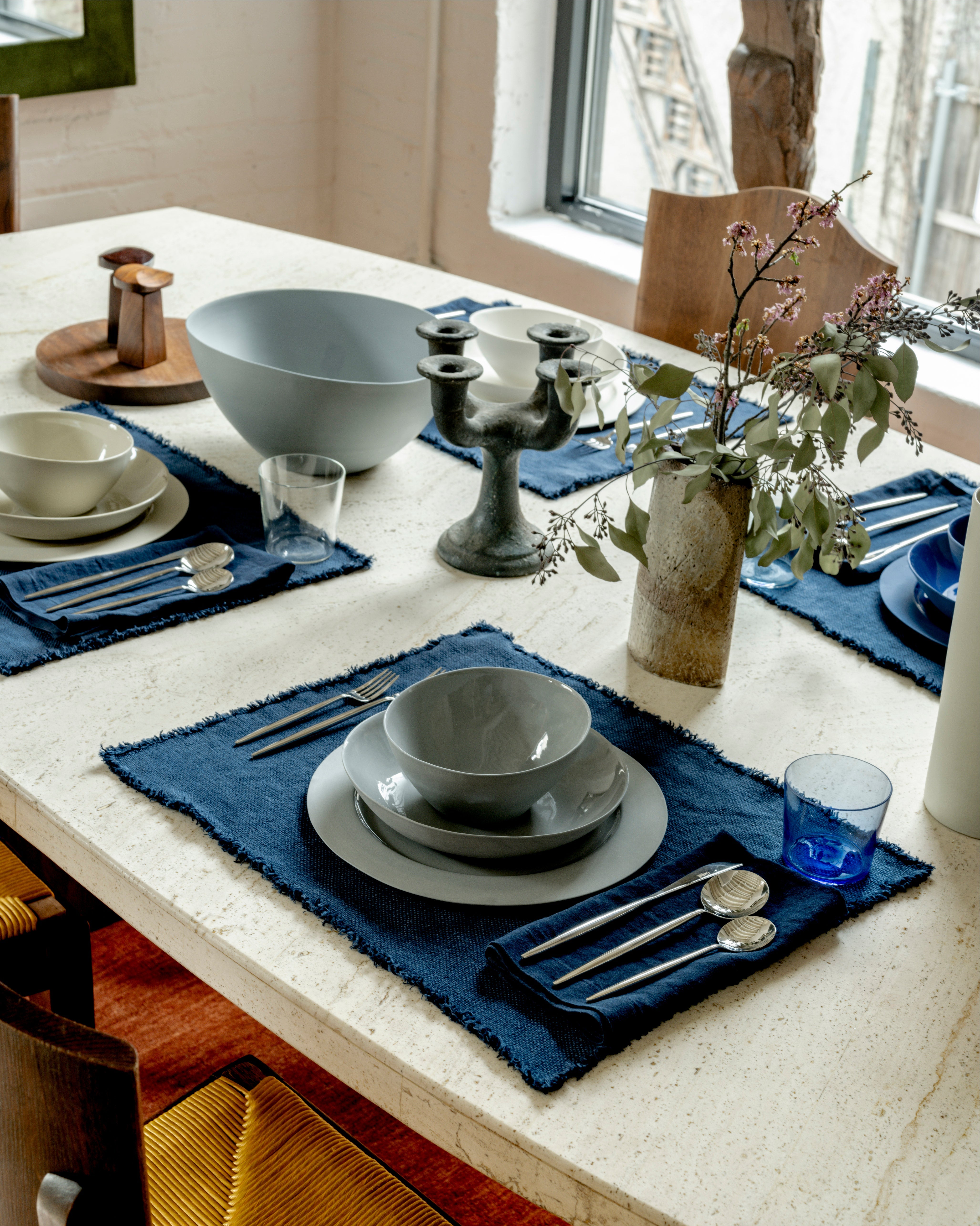 Gray Linen Placemat