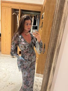 Shellona Dress in Vintage Floral