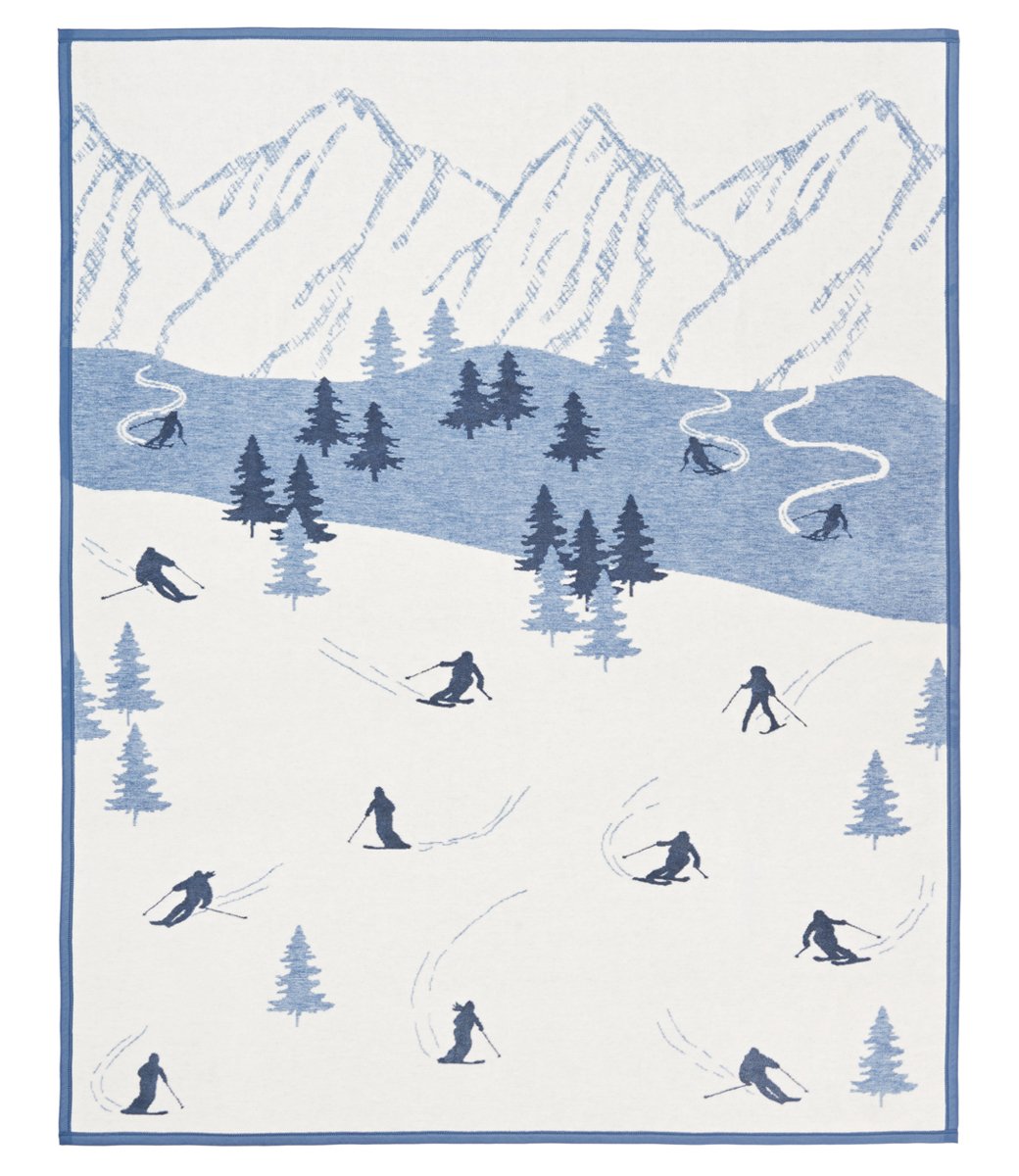 Ski First Tracks Blanket