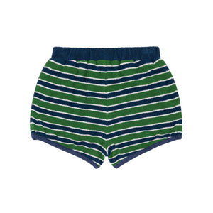 Girls Evergreen Stripe French Terry Bloomer Short