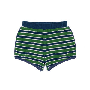 Girls Evergreen Stripe French Terry Bloomer Short