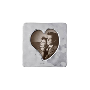 Small Square Open Heart Frame-Photo Frames | Mariposa