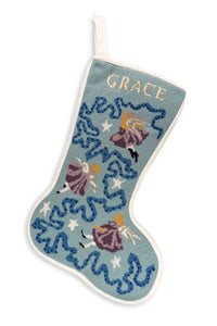 Angels Stitched Stocking