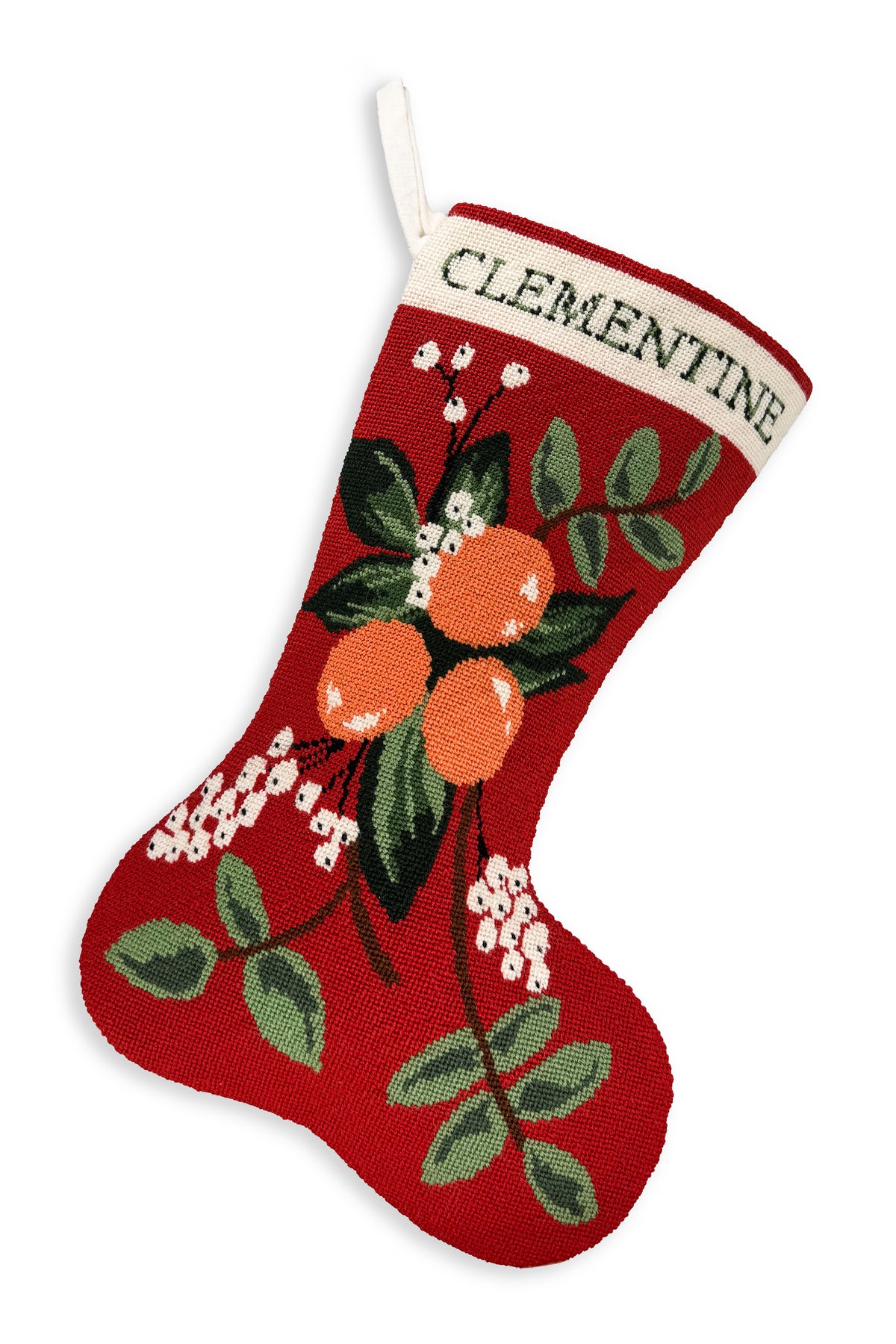 Clementine Stitched Stocking