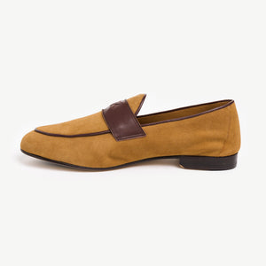 Men's Tan Suede Centesimo