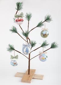 Meredith Hanson x Over The Moon Chinoiserie Tree Bauble