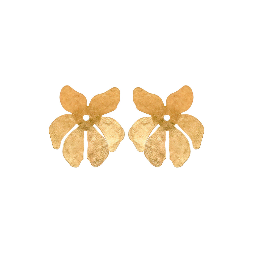 Mini Gold Tahiti Earrings