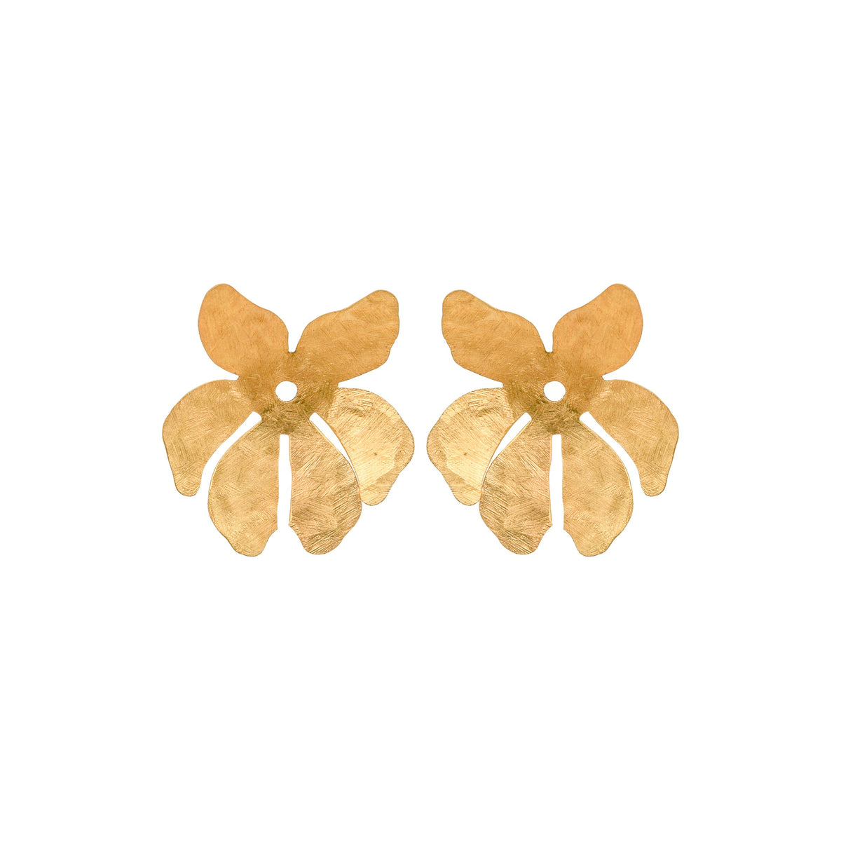 Mini Gold Tahiti Earrings