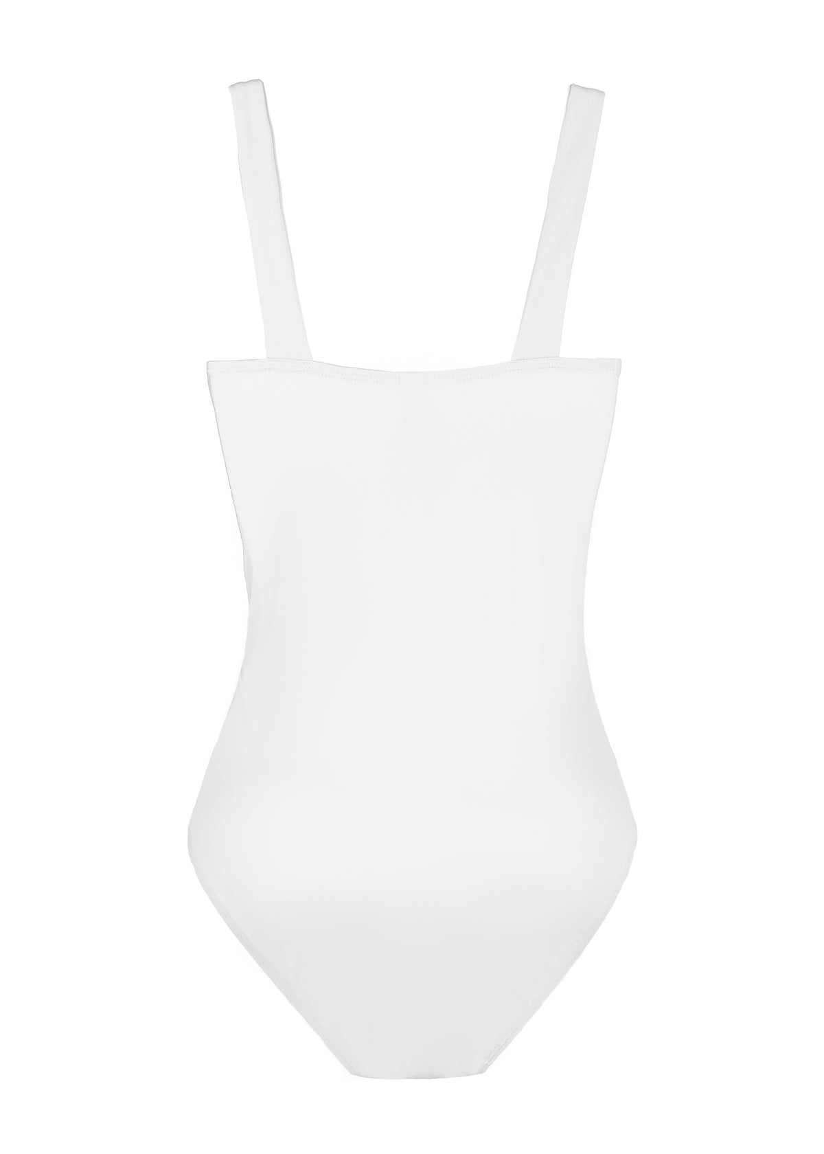 OTM Exclusive: The Flora One-Piece In White & Light Blue