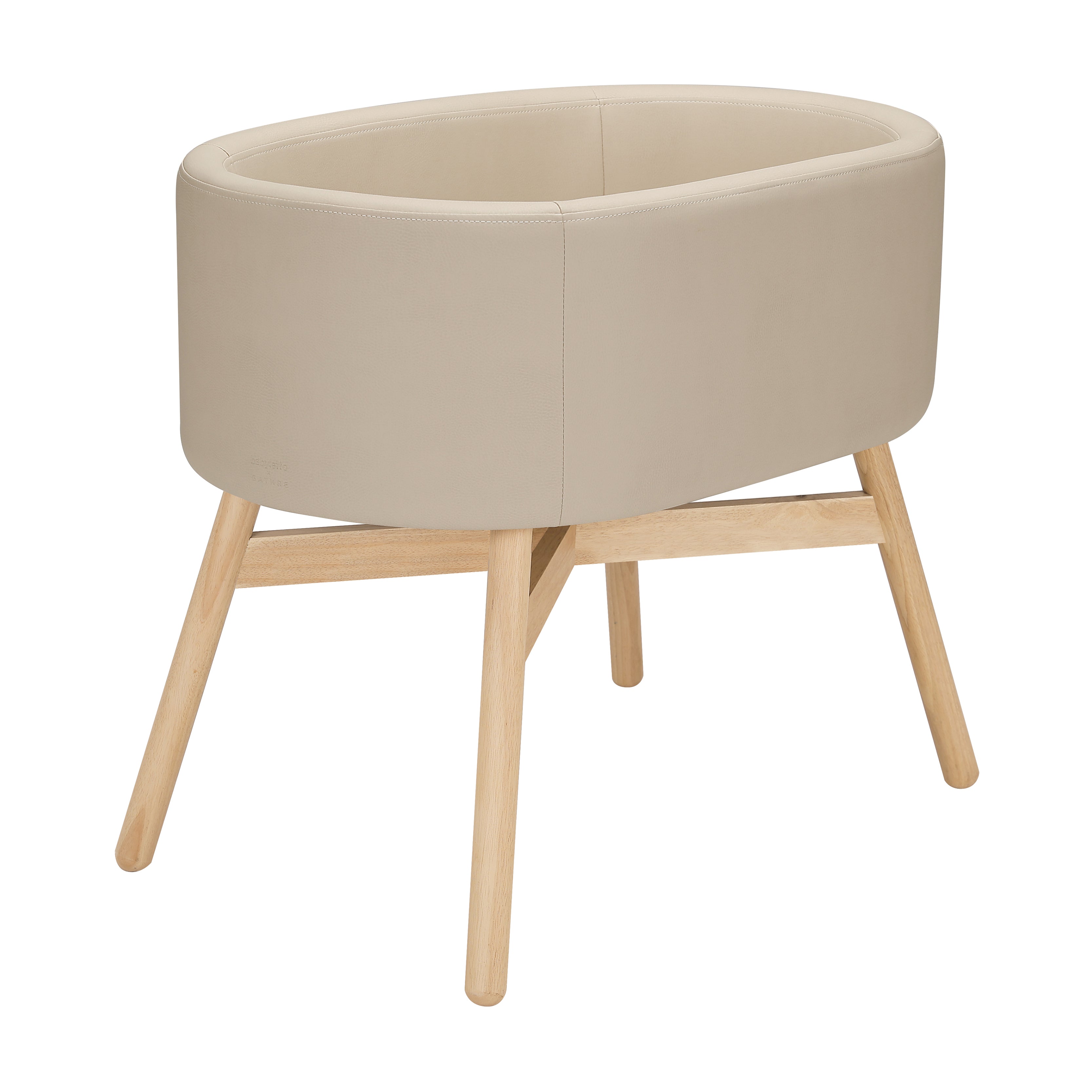 babyletto x GATHRE Capsule Bassinet in Millet