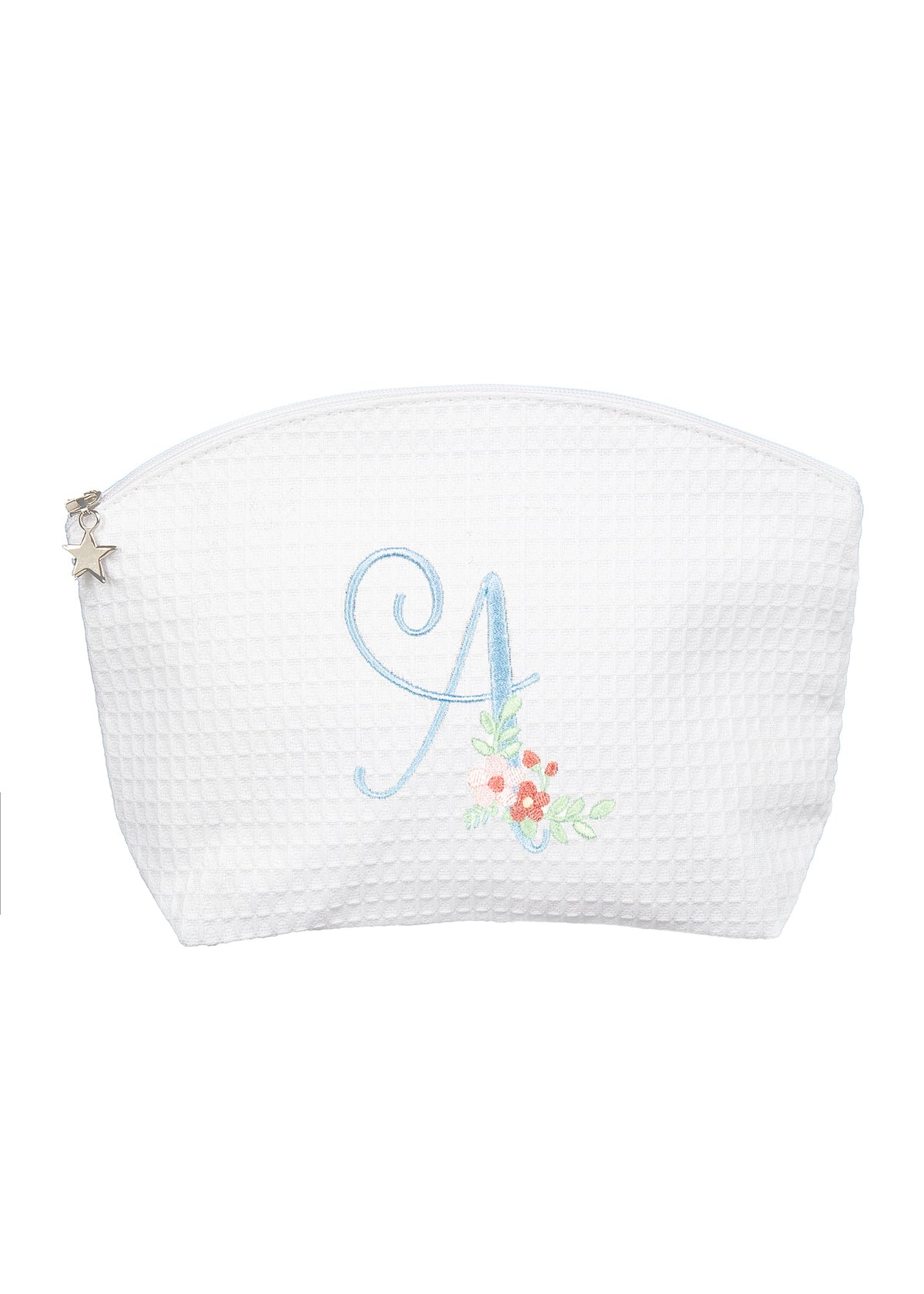 Cosmetic Waffle Weave Bag, Personalized