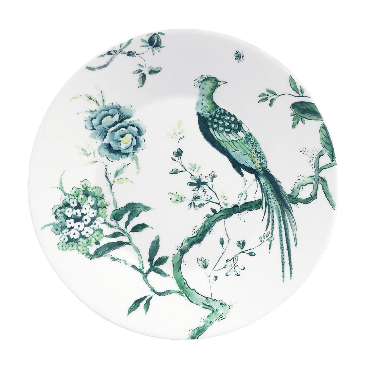 Chinoiserie White Salad Plate 9"
