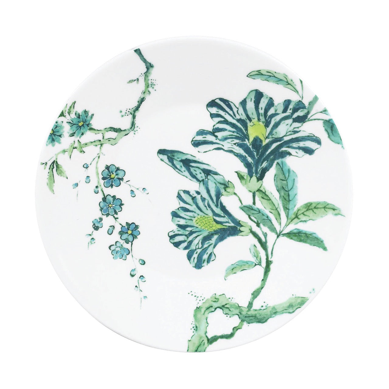 Chinoiserie White Bread & Butter Plate 7"