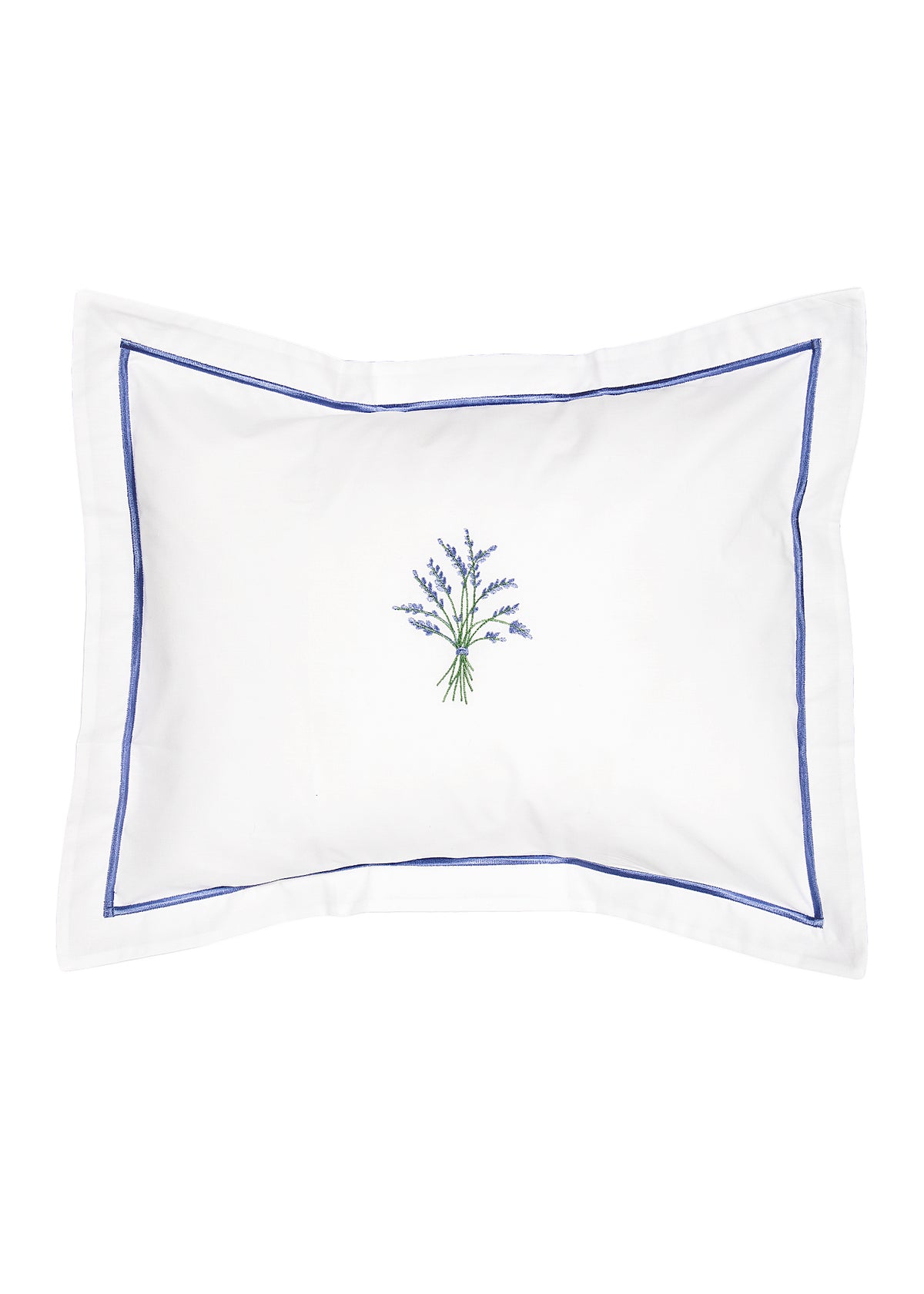 Cotton Percale Boudoir Pillow Cover