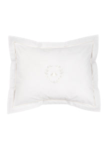 Cotton Percale Boudoir Pillow Cover