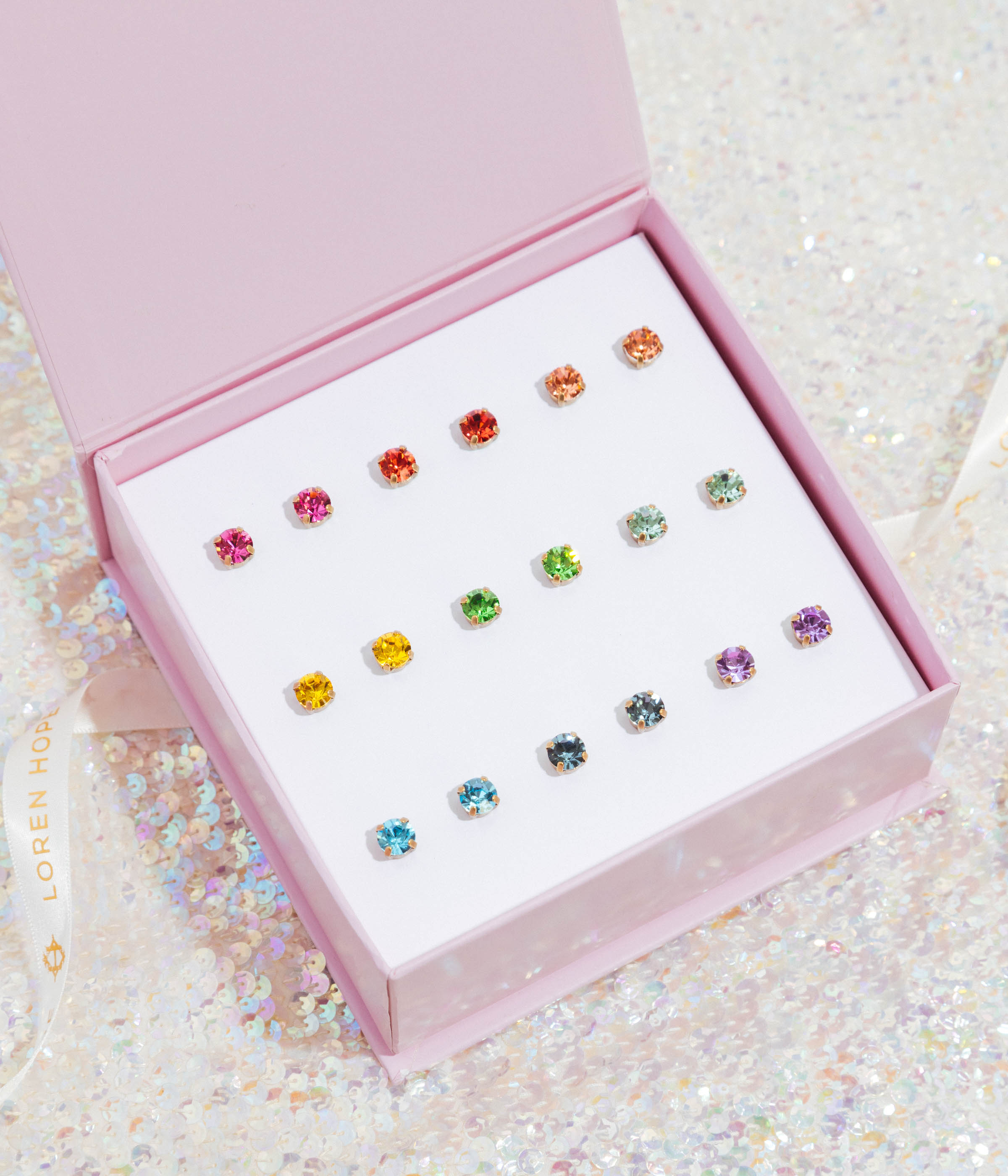 Rainbow Bright Stud Set