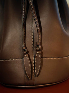 The Extra Large Drawstring in Nappa Leather