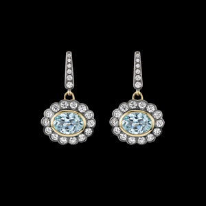 Lexie Earrings in Aquamarine