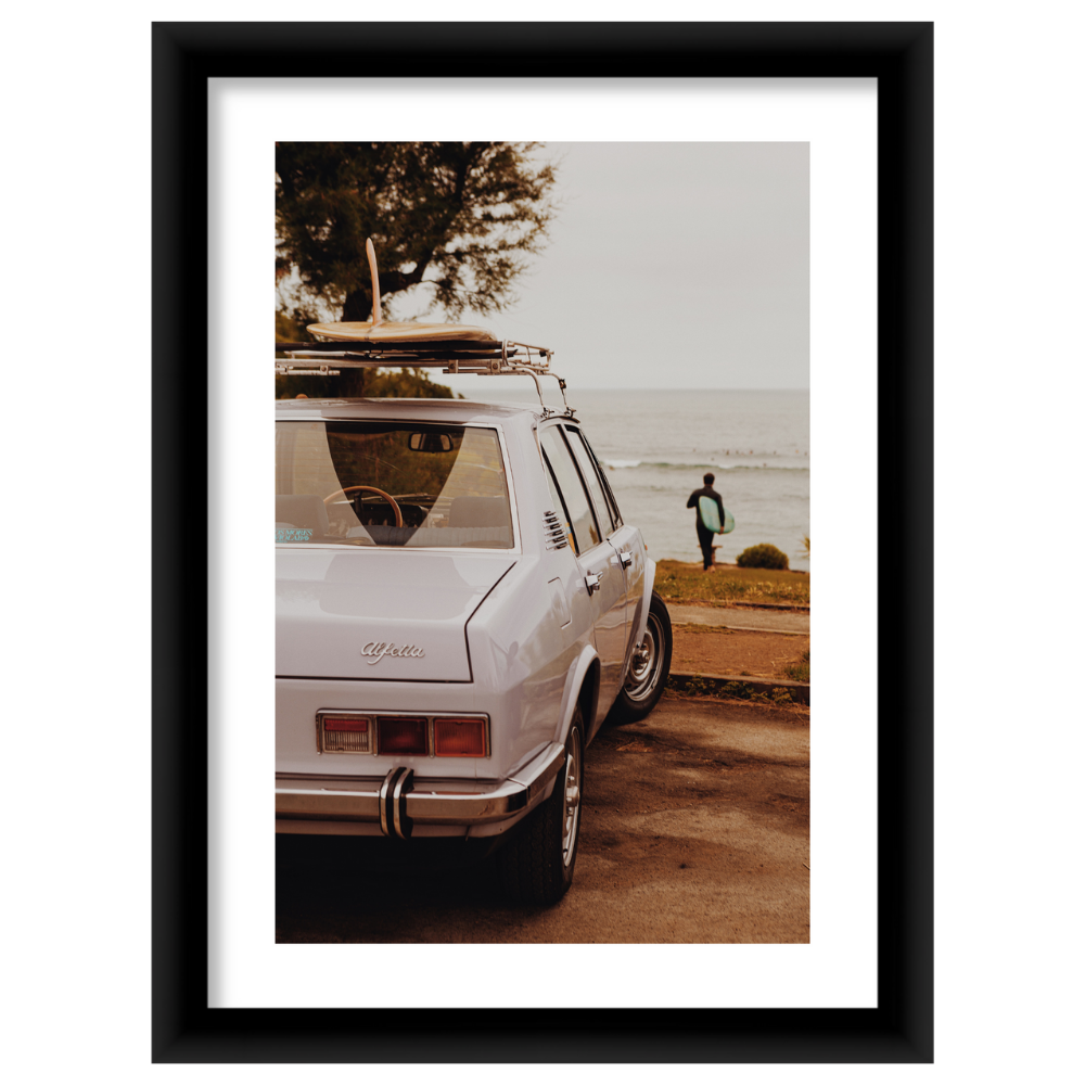 Guethary Framed Print