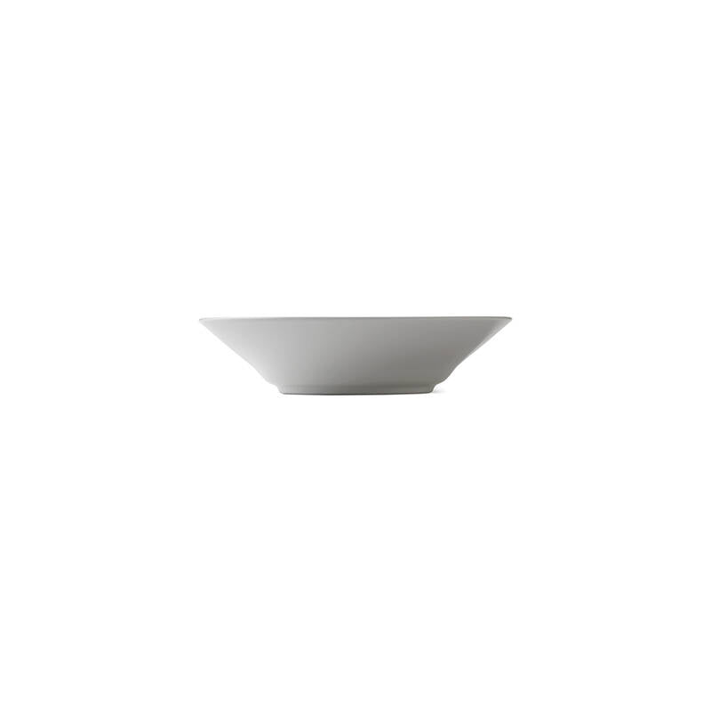 White Fluted Pasta Bowl 9.5"