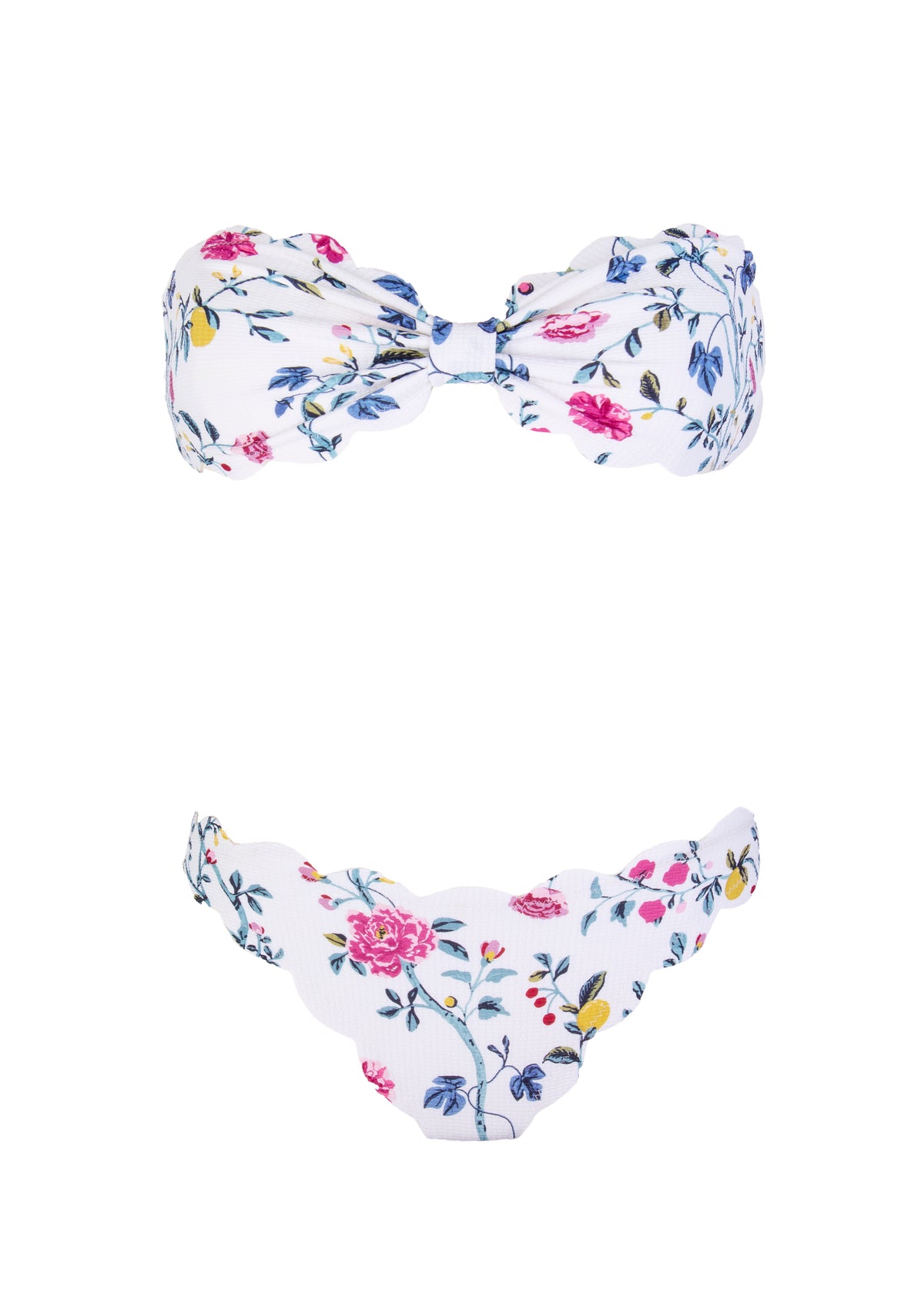 Antibes Bottom in White Floral