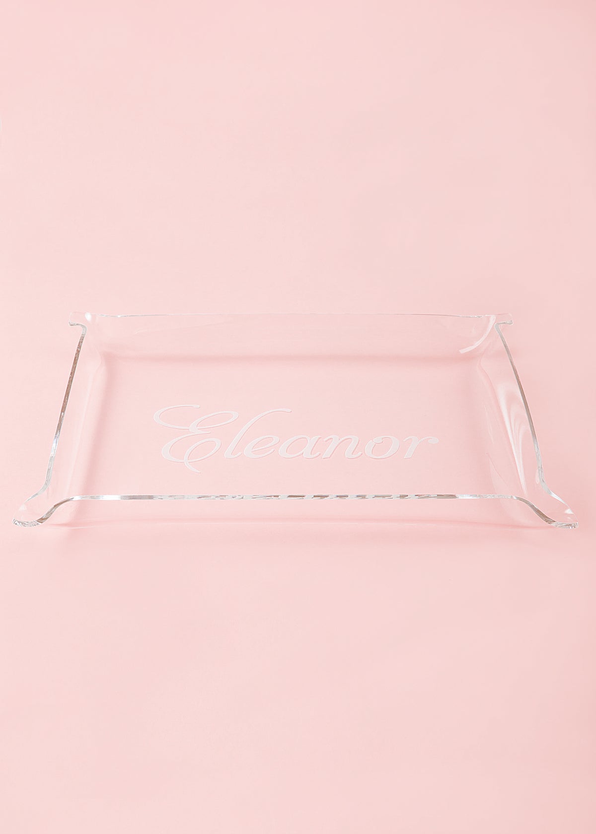 Plastic Acrylic Personalized Tray