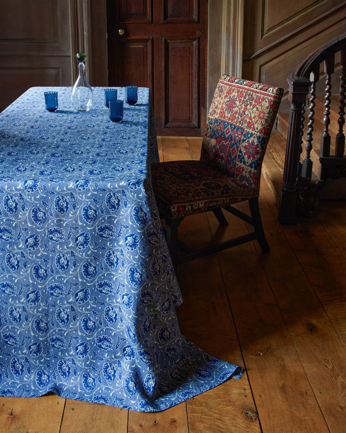 Toscana Blue Tablecloth